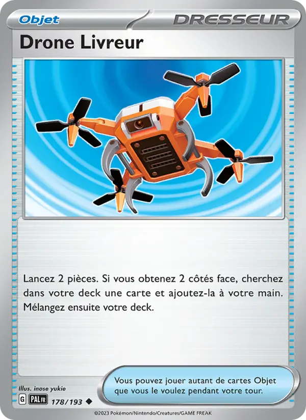 Carte Pokémon Drone Livreur #178 — Évolutions à Paldea