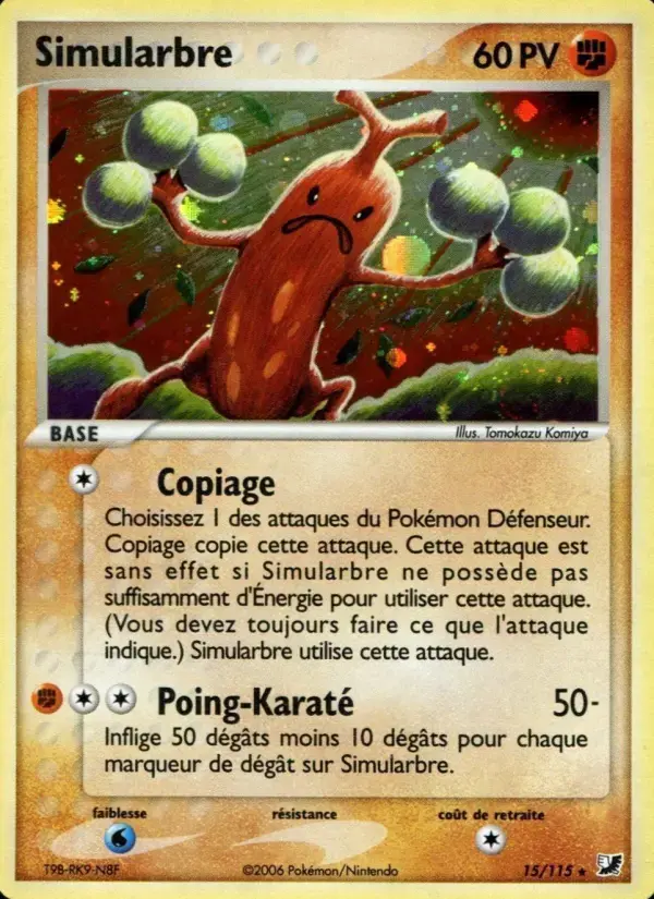 Carte Pokémon Simularbre #15 — Forces Cachées