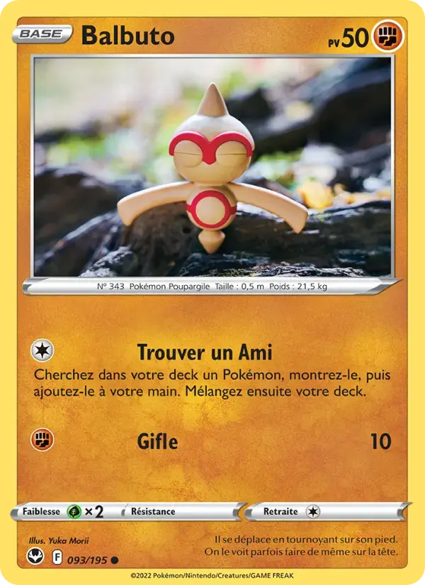 Carte Pokémon Balbuto #093 — Tempête Argentée