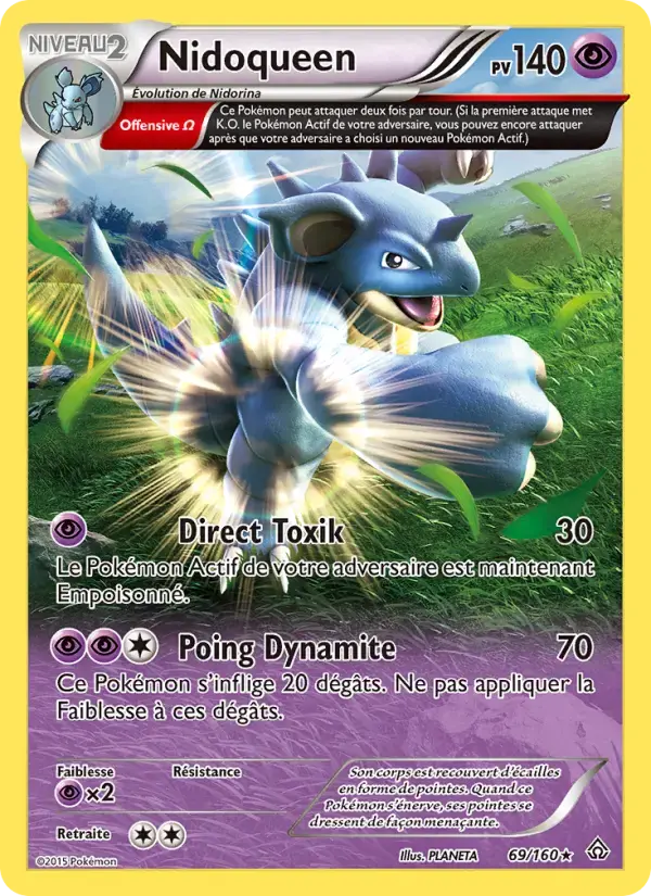 Carte Pokémon Nidoqueen #69 — Primo-Choc