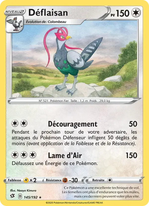 Carte Pokémon Déflaisan #145 — Clash des Rebelles