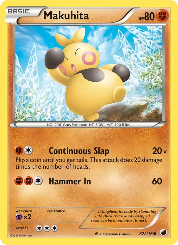 Makuhita #62 — Plasma Freeze