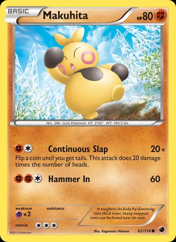 Makuhita #62 — Plasma Freeze