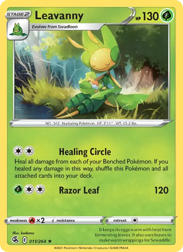 Leavanny #11 — Fusion Strike