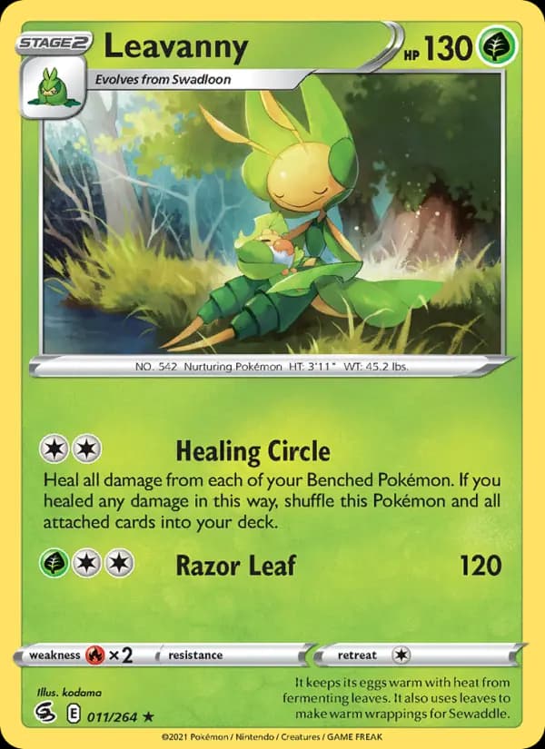 Leavanny #11 — Fusion Strike