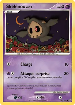 Carte Pokémon Skélénox #60 — Tempête