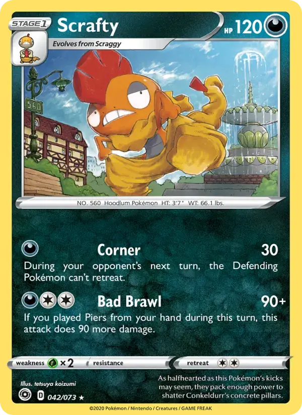 Scrafty #42 — Champion's Path