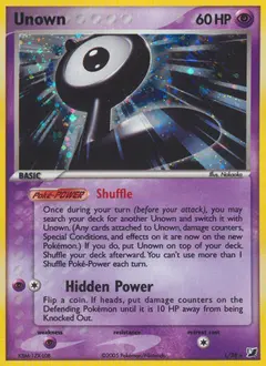 Carte Pokémon Zarbi #L — Forces Cachées