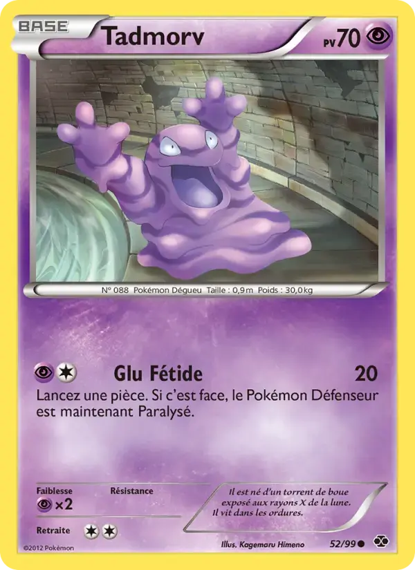 Carte Pokémon Tadmorv #52 — Destinées Futures
