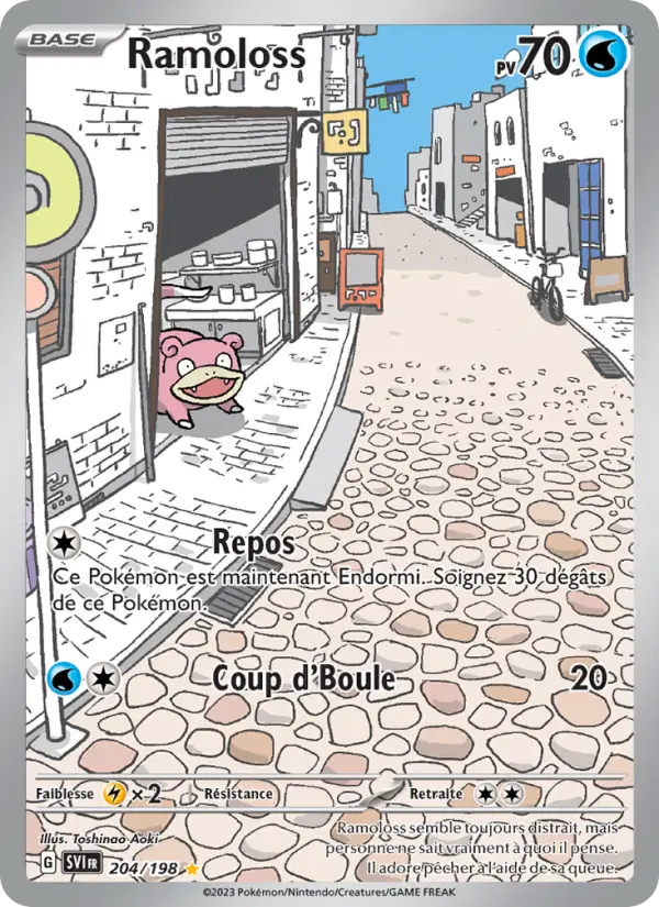 Carte Pokémon Ramoloss #204 — Écarlate et Violet