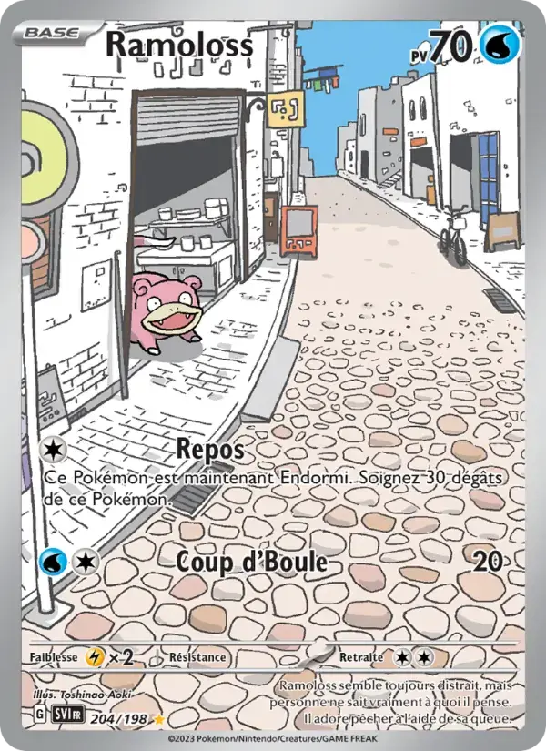 Carte Pokémon Ramoloss #204 — Écarlate et Violet