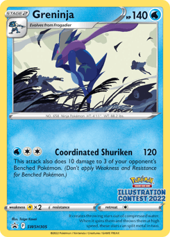 Greninja #SWSH305 — Sword & Shield Promos