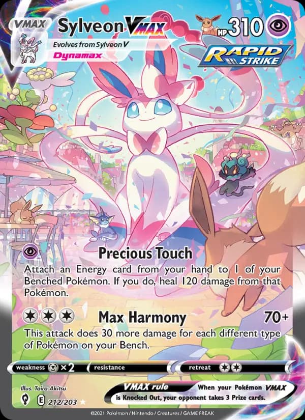 Sylveon VMAX #212 — Evolving Skies