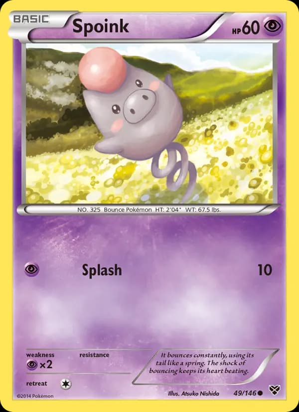 Spoink #49 — XY