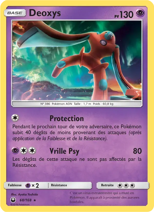 Carte Pokémon Deoxys #68 — Tempête Céleste