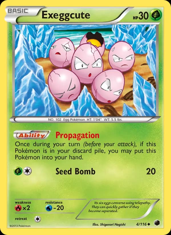 Exeggcute #4 — Plasma Freeze