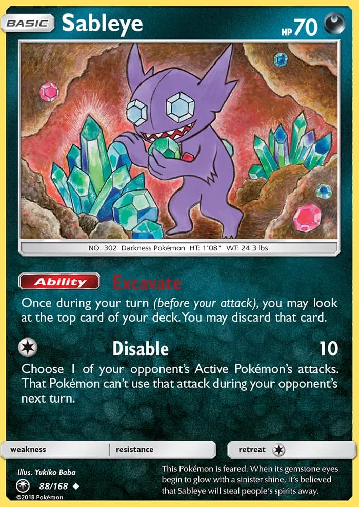 Sableye #88 — Celestial Storm