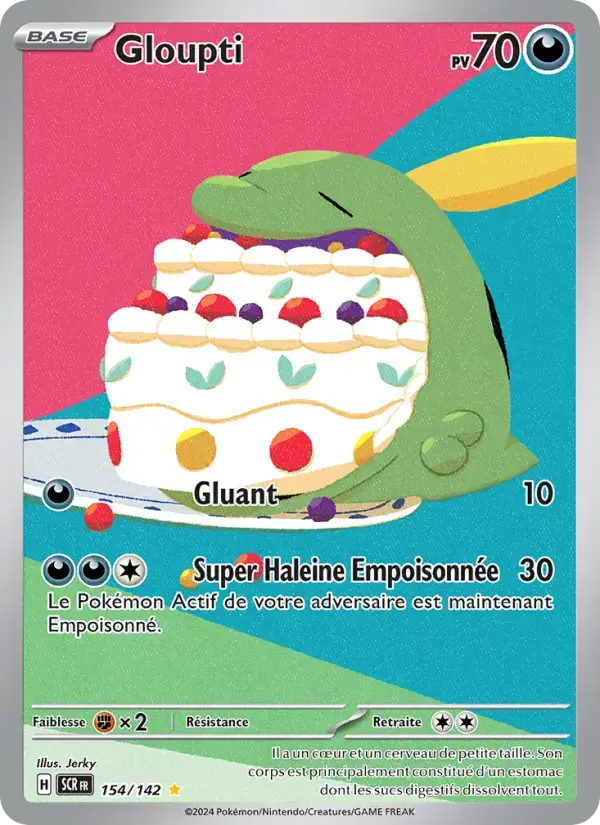 Carte Pokémon Gloupti #154 — Couronne Stellaire