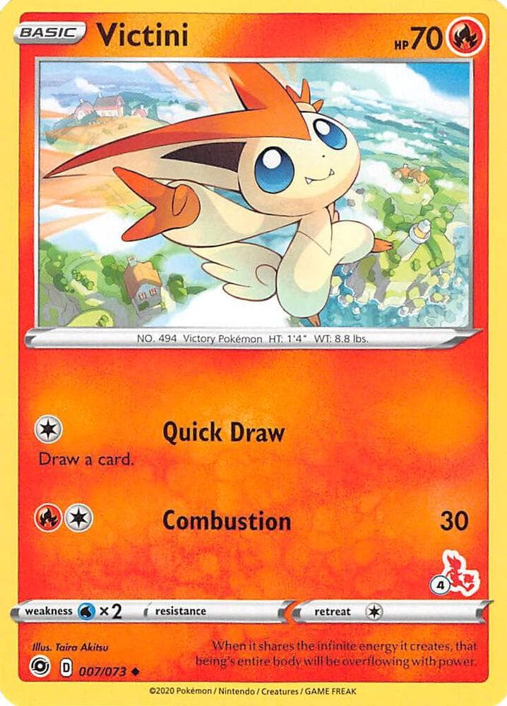 Victini #007 Stamp V1 — Champion's Path