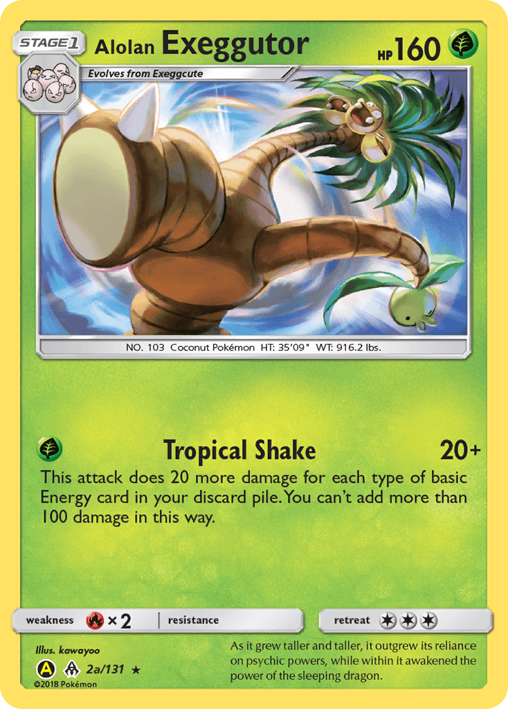 Alolan Exeggutor #2a — Forbidden Light