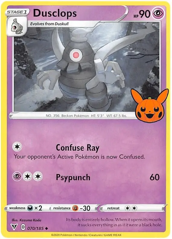 Dusclops #070 — Trick or Trade BOOster Bundle 2023