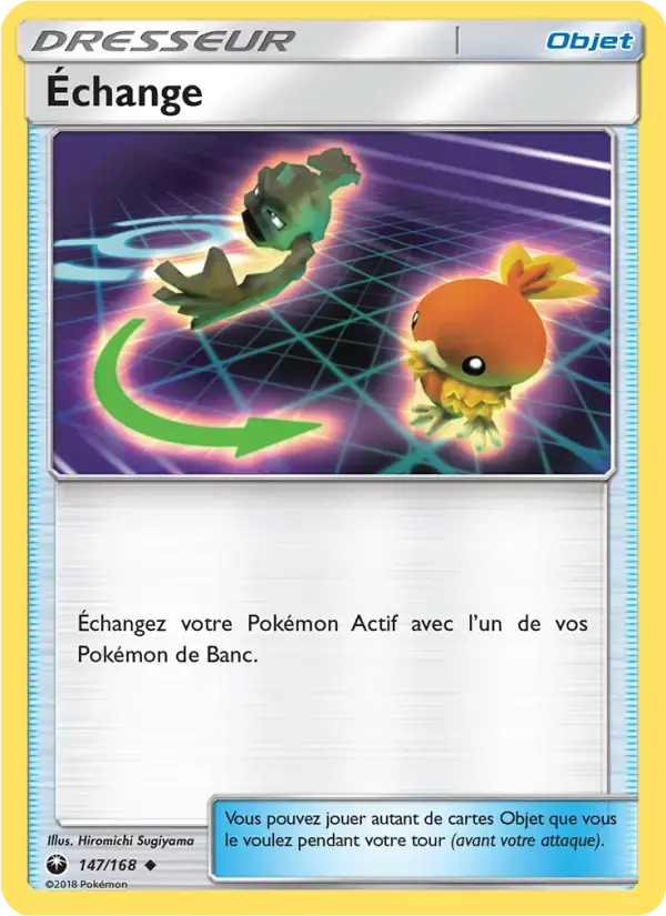 Carte Pokémon Échange #147 — Tempête Céleste
