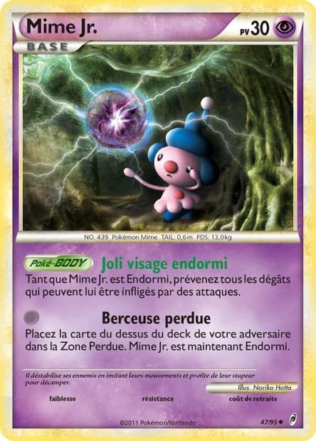Carte Pokémon Mime Jr. #47 — L'Appel des Légendes