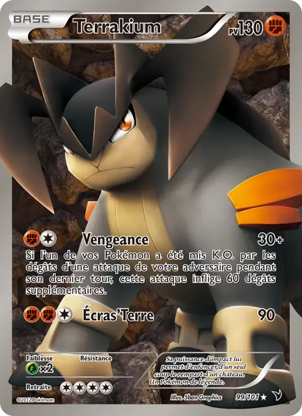 Carte Pokémon Terrakium #99 — Nobles Victoires