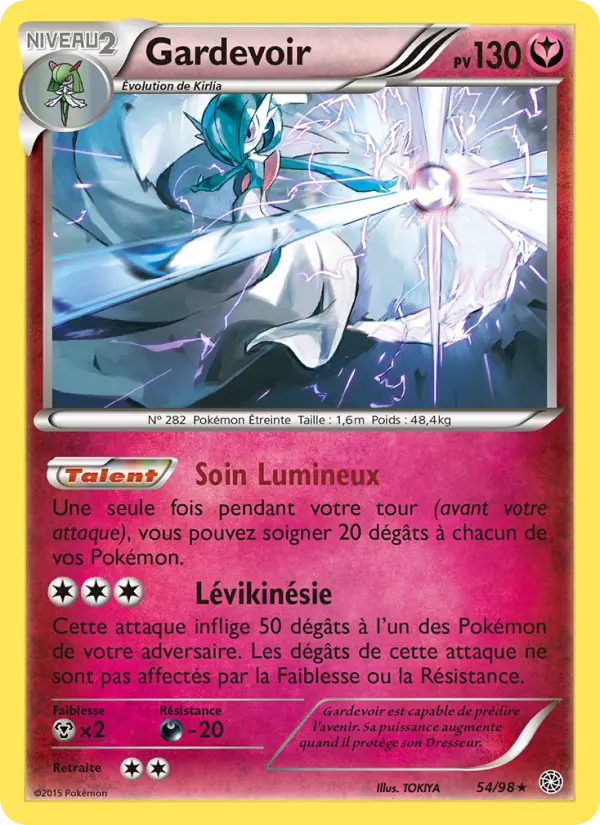 Carte Pokémon Gardevoir #54 — Origines Antiques