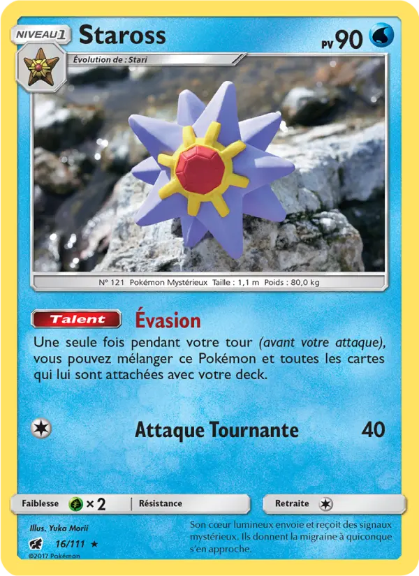 Carte Pokémon Staross #16 — Invasion Carmin