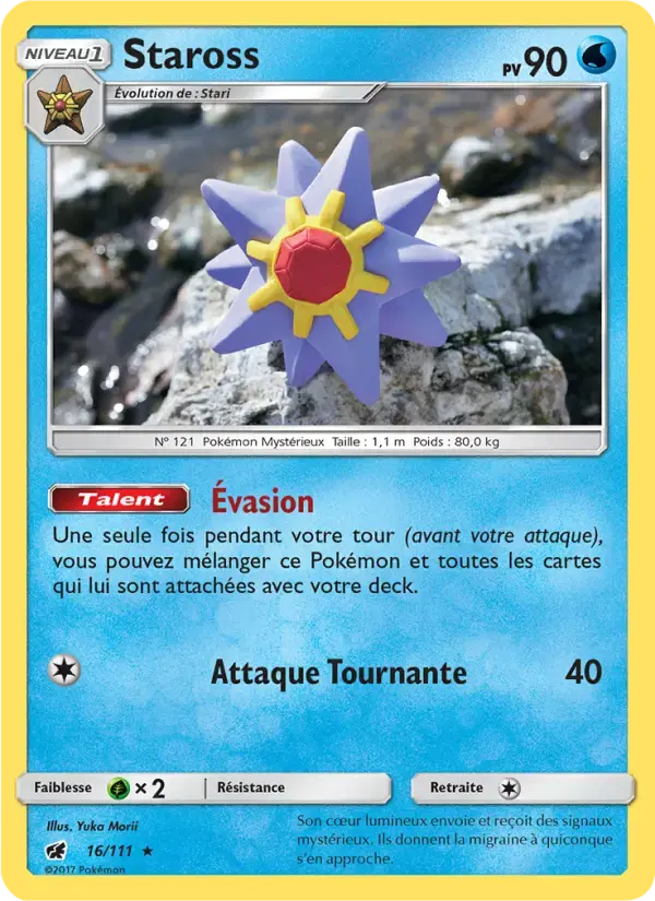 Carte Pokémon Staross #16 — Invasion Carmin