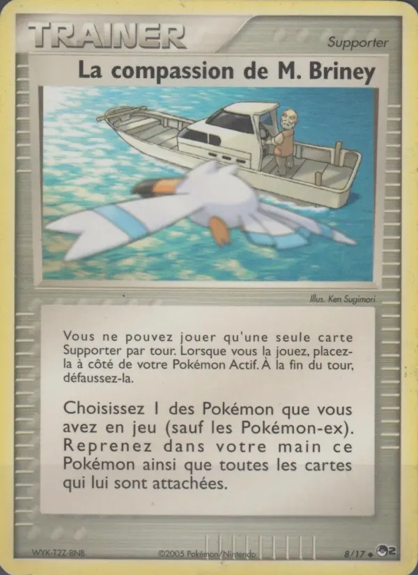 Carte Pokémon La compassion de M. Briney #8 — POP 2