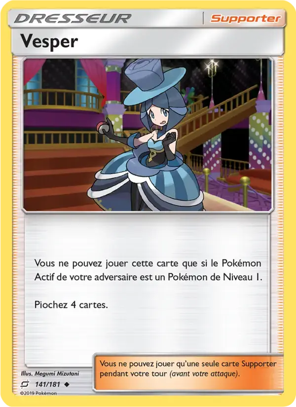 Carte Pokémon Vesper #141 — Duo de Choc