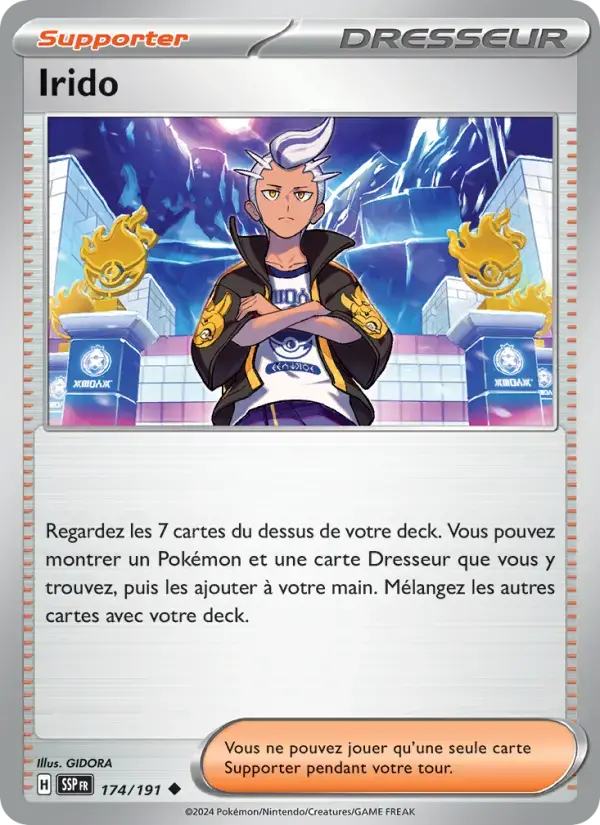 Carte Pokémon Irido #174 — Étincelles Déferlantes