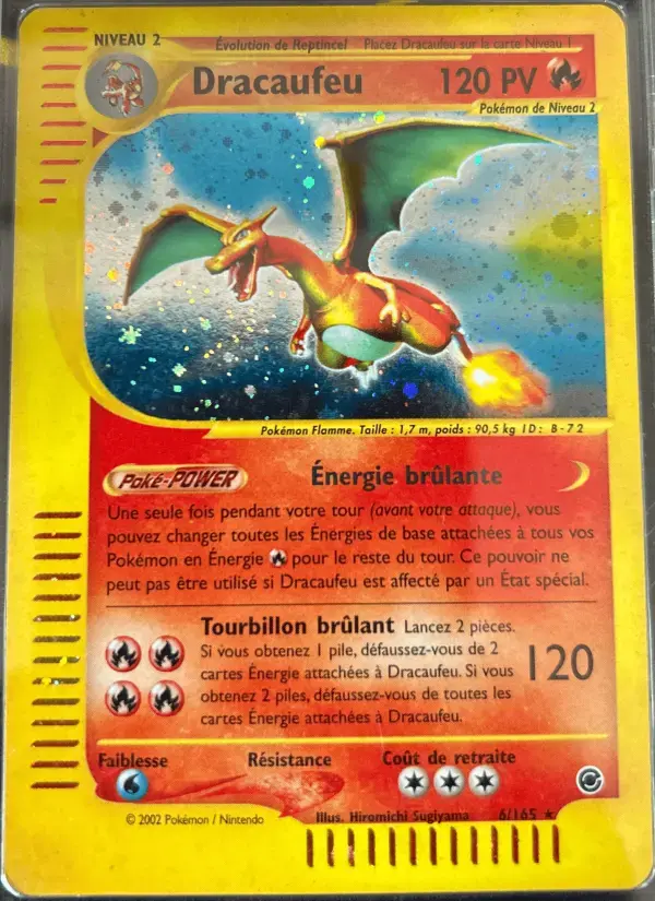 Carte Pokémon Dracaufeu #6 — Expédition