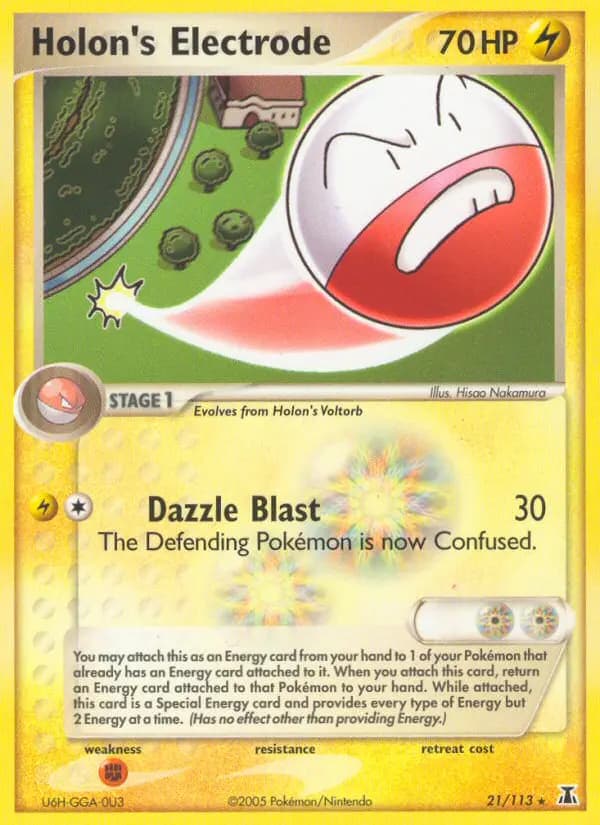 Holon's Electrode #21 — Delta Species