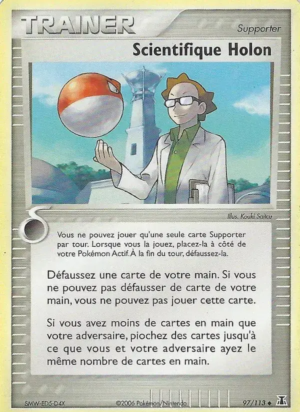 Carte Pokémon Scientifique Holon #97 — Espèces Delta