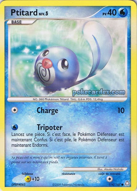 Carte Pokémon Ptitard #114 — Éveil des Légendes