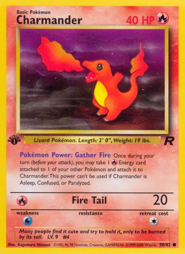Charmander #50 — Team Rocket