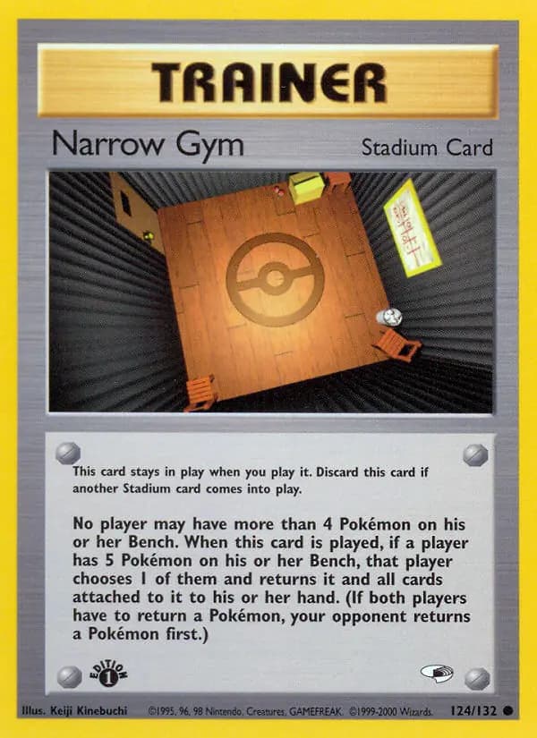 Carte Pokémon Narrow Gym #124 — Gym Heroes