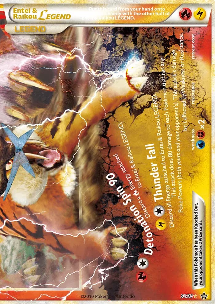 Entei & Raikou LEGEND #91 — Unleashed