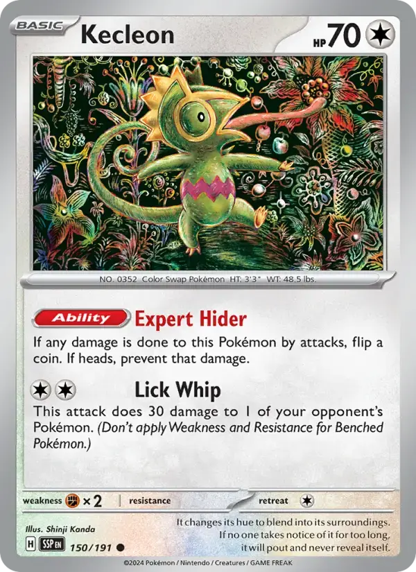 Kecleon #150 — Surging Sparks