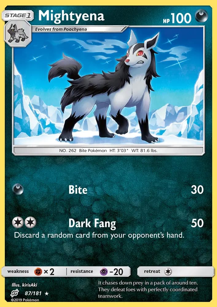 Mightyena #87 — Team Up