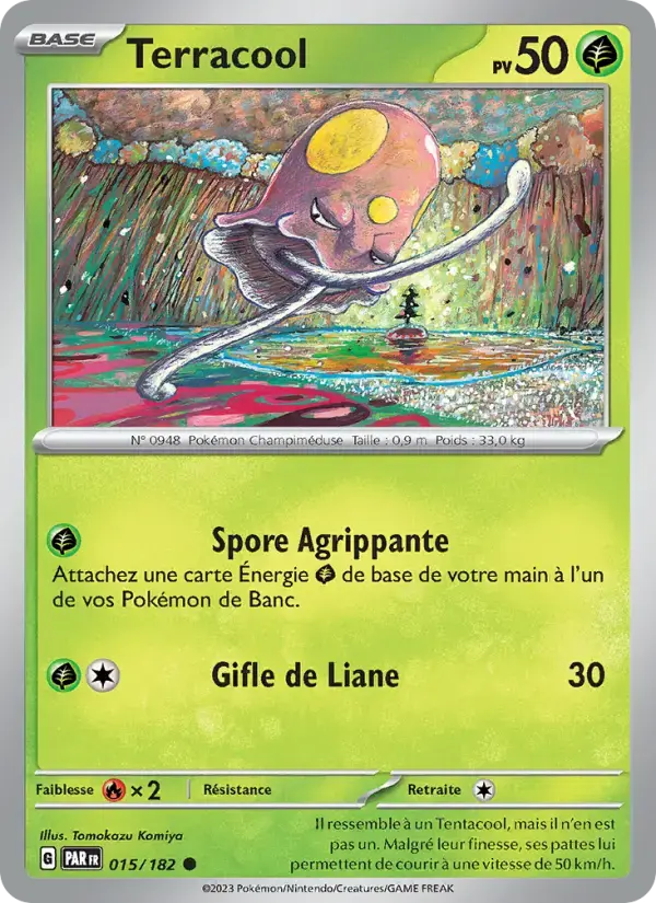 Carte Pokémon Terracool #015 — Faille Paradoxe