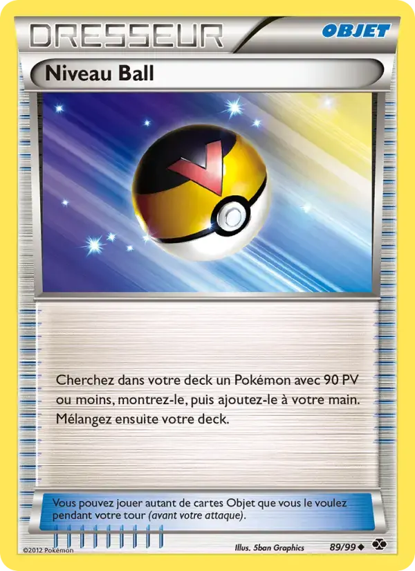 Carte Pokémon Niveau Ball #89 — Destinées Futures