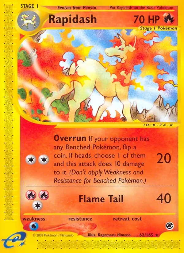 Rapidash #62 — Expedition
