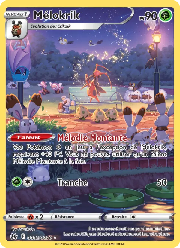Carte Pokémon Mélokrik #GG02 — Zénith Suprême