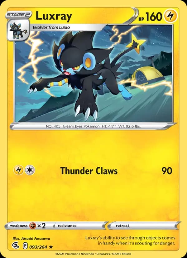 Luxray #93 — Fusion Strike