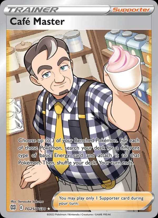 Carte Pokémon Barista #TG25 — Stars Étincelantes