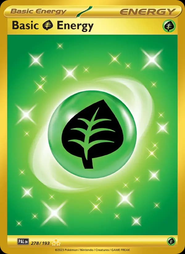 Basic Grass Energy #278 — Paldea Evolved